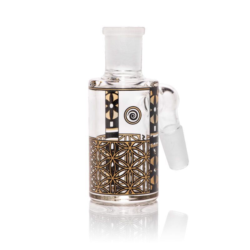 WA-005-45_B Golden Seed Matrix Dry Ash Catcher