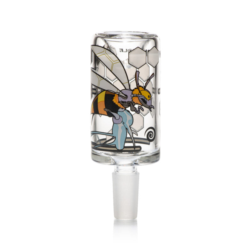 WB-013_A Robo-Bees Clear Long Bowl