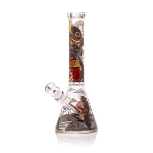 Shogun 14" Clear Beaker Bong