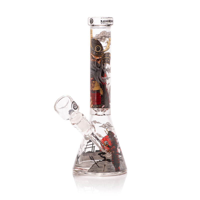 WH-118_B Shogun 11" Clear Mini Beaker Bong