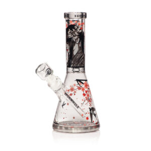Sakura 13" Clear Beaker Bong
